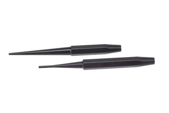 Geisseles Automatics gas block pin punch set is made from heavy duty tool steel